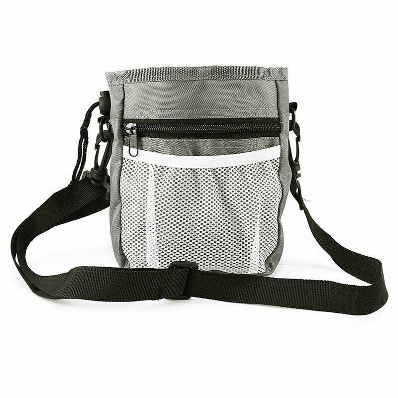 New Dog Training Treat Pouch Bag Pet Waist Bum Bags Belt Snack Treats Walking UK